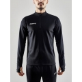 Craft Sport Long Sleeve Shirt Evolve Halfzip - durable, made of stretch material - black Men